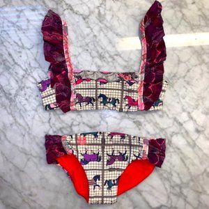 Girls Maaji Equestrian Garden Bikini Swimsuit
